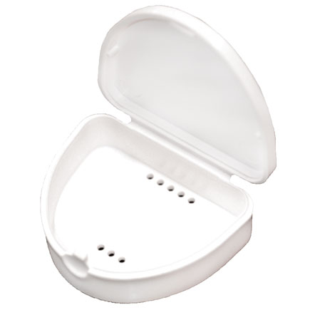 Retainer/Mouthguard Box White 1