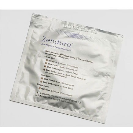 Zendura AT 0.38mm x 125mm Round Attachment Template Material