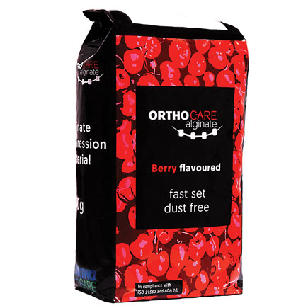 Ortho-Care Alginate Berry Flavoured 500gms