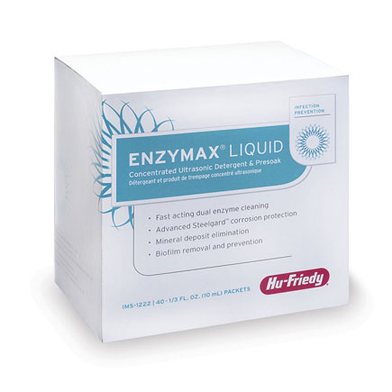 Hu-Friedy Enzymax Liquid 40 packet Box