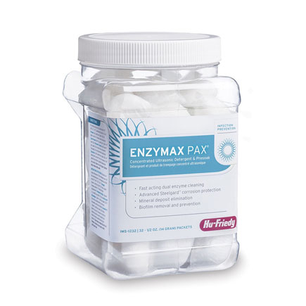 Hu-Friedy Enzymax Box 32 Powder Packets