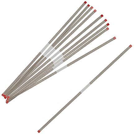 Komet Vision-flex Narrow 2.5mm Fine Grit Red Single Sided