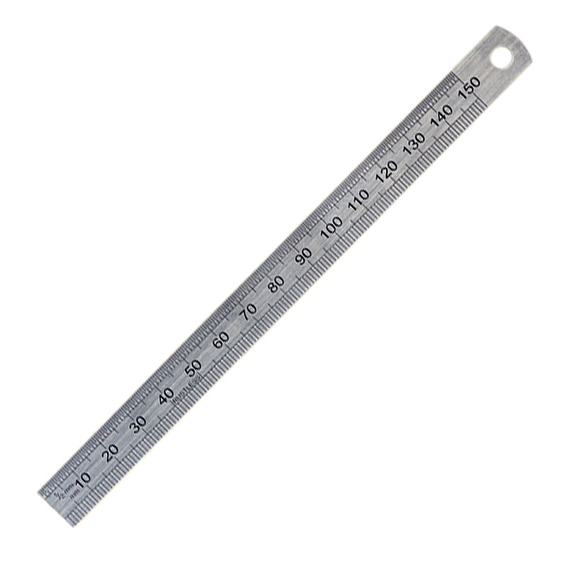 Metal ruler on sale