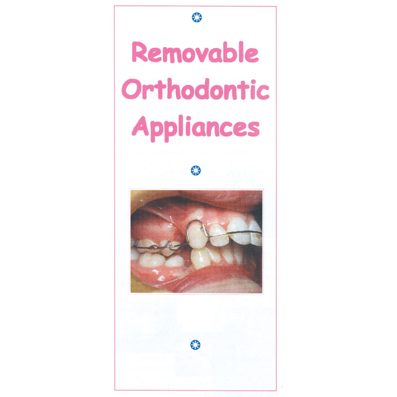 Removable Orthodontic Appliance Leaflets Pack