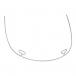 T Loop Stainless Steel Archwire - .016 x .022 Upper 40mm - Natural Form - view 1