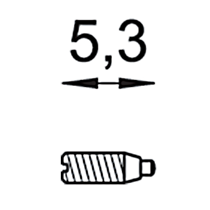 Piston Screws 4mm