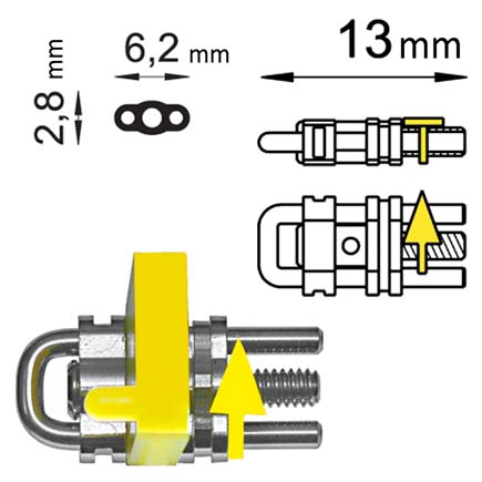 Micro Sector Screw 5mm