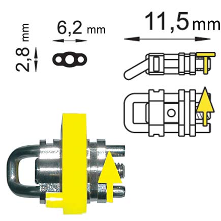 Micro Sector Screw 3mm