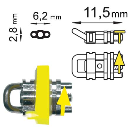 Micro Sector Screw 3mm