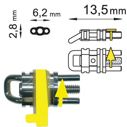 Micro Sector Screw 5mm