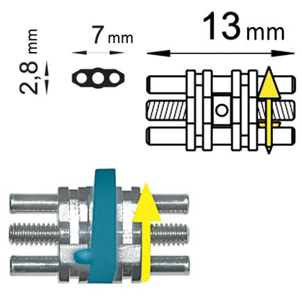 Micro Expansion Screw 8mm