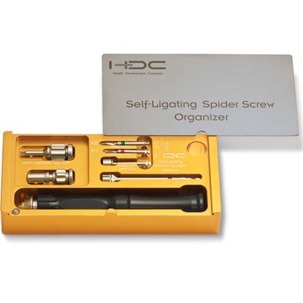 Spider Screw Self-Ligating K1, K2 Plus Starter Kit